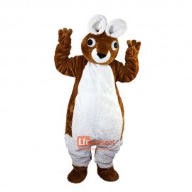 Peter Rabbit Costume Bunny Cartoon Mascot Costume Plush with Mask