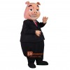 Pie Man Pig Custom Cartoon Mascot Costume