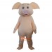 Pig Cartoon Mascot Costume Plush with Mask