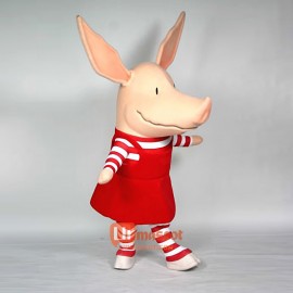 Pig Olivia Watson Mascot Costume Cosplay Outfits