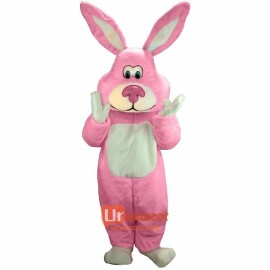 Pink Cottontail Lightweight Cartoon Mascot Costume Cosplay Outfits