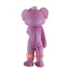 Pink Elephant Mascot Cartoon Costume