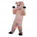 Pink Pig Cartoon Mascot Costume Plush with Mask