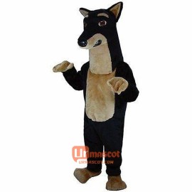 Pinscher Dog Cartoon Mascot Costume