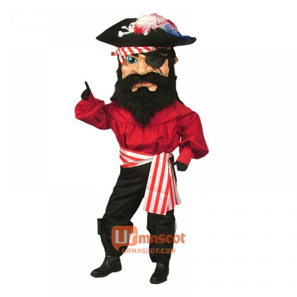 Pirate Cartoon Costume Mascot