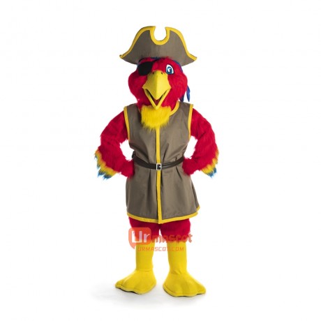 Pirate Parrot Mascot Costume Cosplay Outfits