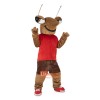 Pismire Ant Emmet Cartoon Mascot Costume Plush with Mask