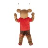 Pismire Ant Emmet Cartoon Mascot Costume Plush with Mask
