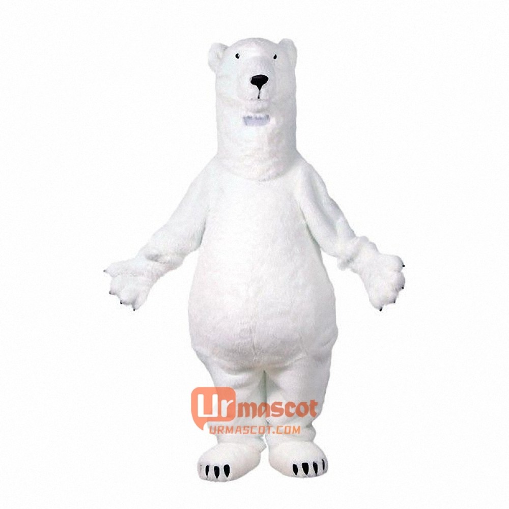 Polar Bear Mascot Costume Cosplay Outfits