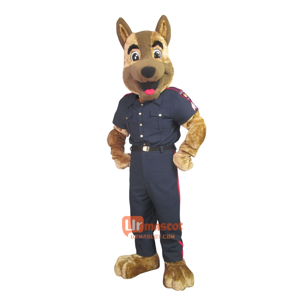 Police Dog Custom Cartoon Mascot Costume