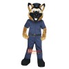 Police Dog Mascot Costume Cosplay Outfits
