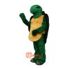 Pond Turtle Mascot Cartoon Costume