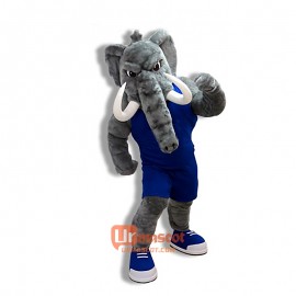 Power Elephant Cartoon Mascot Costume Cosplay Outfits