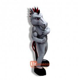 Power Mustang Cartoon Mascot Costume Cosplay Outfits