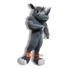Power Rhino Cartoon Mascot Costume Cosplay Outfits