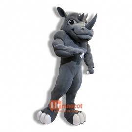 Power Rhino Cartoon Mascot Costume Cosplay Outfits