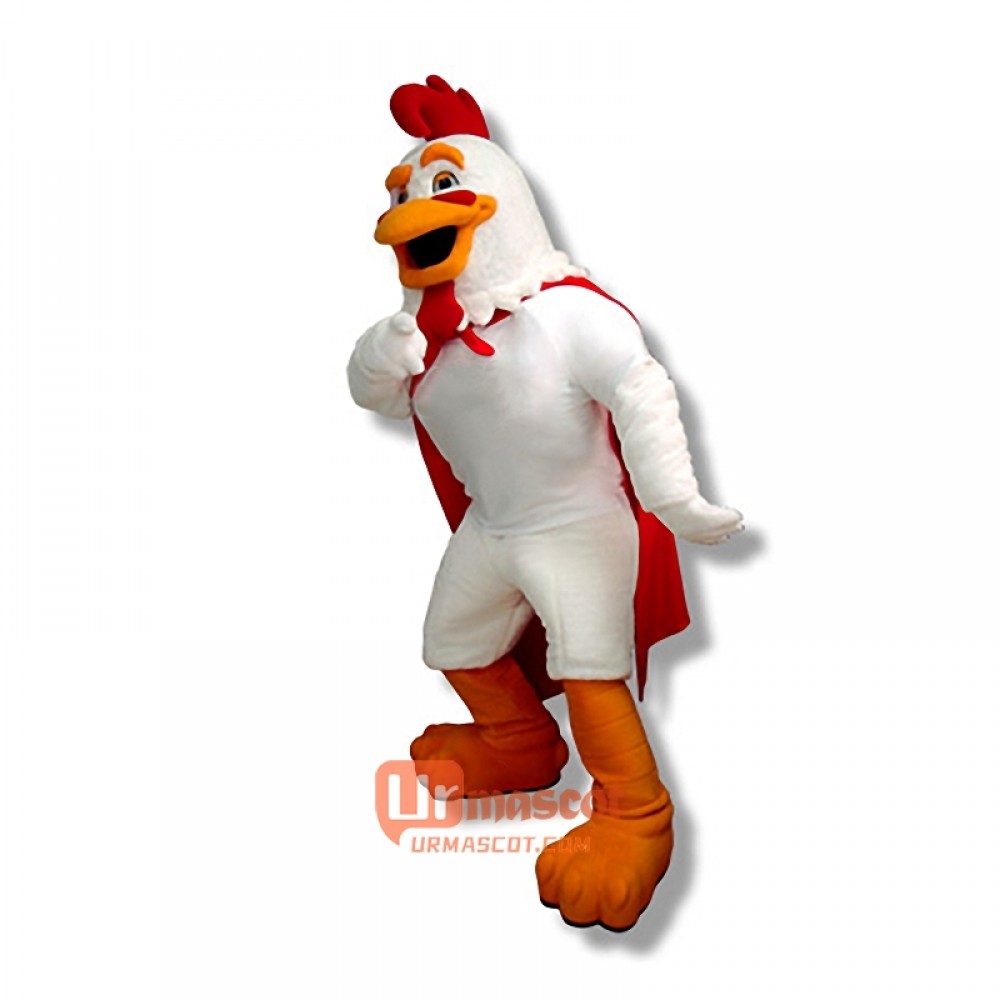 Power Rooster Cartoon Mascot Costume Cosplay Outfits