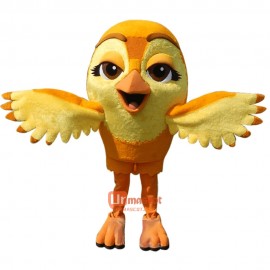 Promotions Gold Bird Mascot Costume Cosplay Outfits