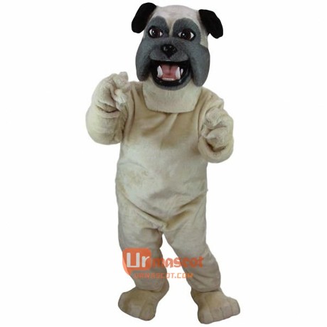 Pug Cartoon Mascot Costume