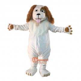 Pugs Dog Cartoon Mascot Costume Plush with Mask