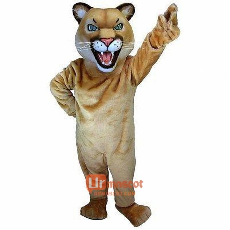 Puma or Cougar Cartoon Mascot Costume