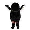 Punk Penguin Cartoon Mascot Costume Plush with Mask