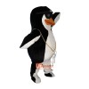Punk Penguin Cartoon Mascot Costume Plush with Mask