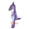 Purple Dinosaur Custom Mascot Cartoon Costume