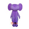Purple Elephant Mascot Cartoon Costume