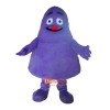 Purple Monster Cartoon Mascot Costume Plush with Mask