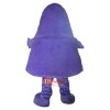 Purple Monster Cartoon Mascot Costume Plush with Mask