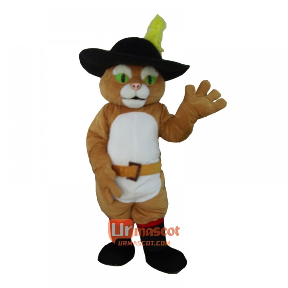 Puss in Boots PUSS Cat Mascot Cartoon Costume