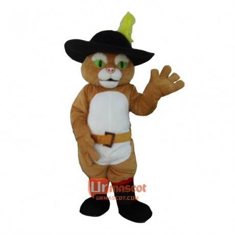 Puss in Boots PUSS Cat Mascot Cartoon Costume