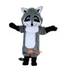Raccoon Cartoon Mascot Costume Plush with Mask