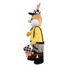 Racing Rabbit Mascot Cartoon Costume