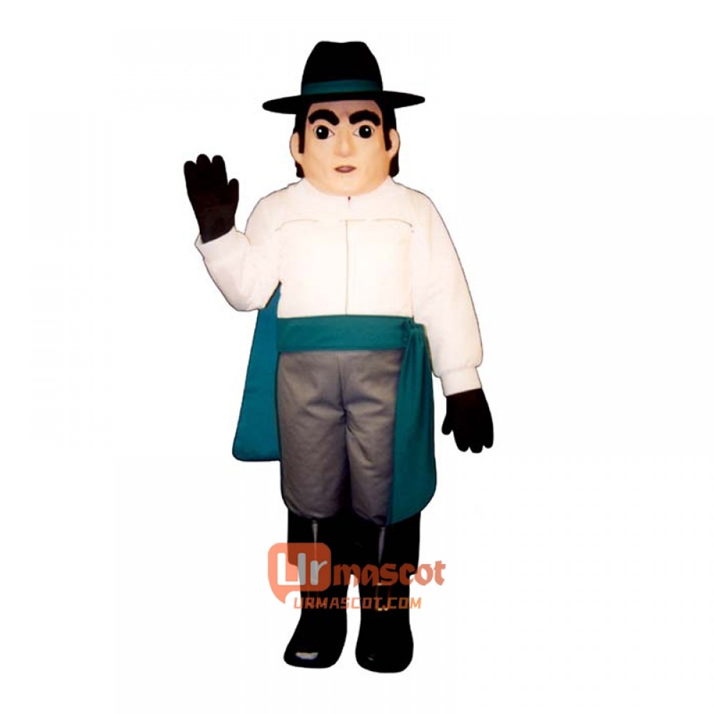 Raider Cartoon Costume Mascot