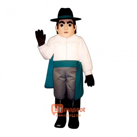 Raider Cartoon Costume Mascot