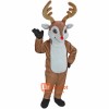 Randolph Reindeer Cartoon Mascot Costume