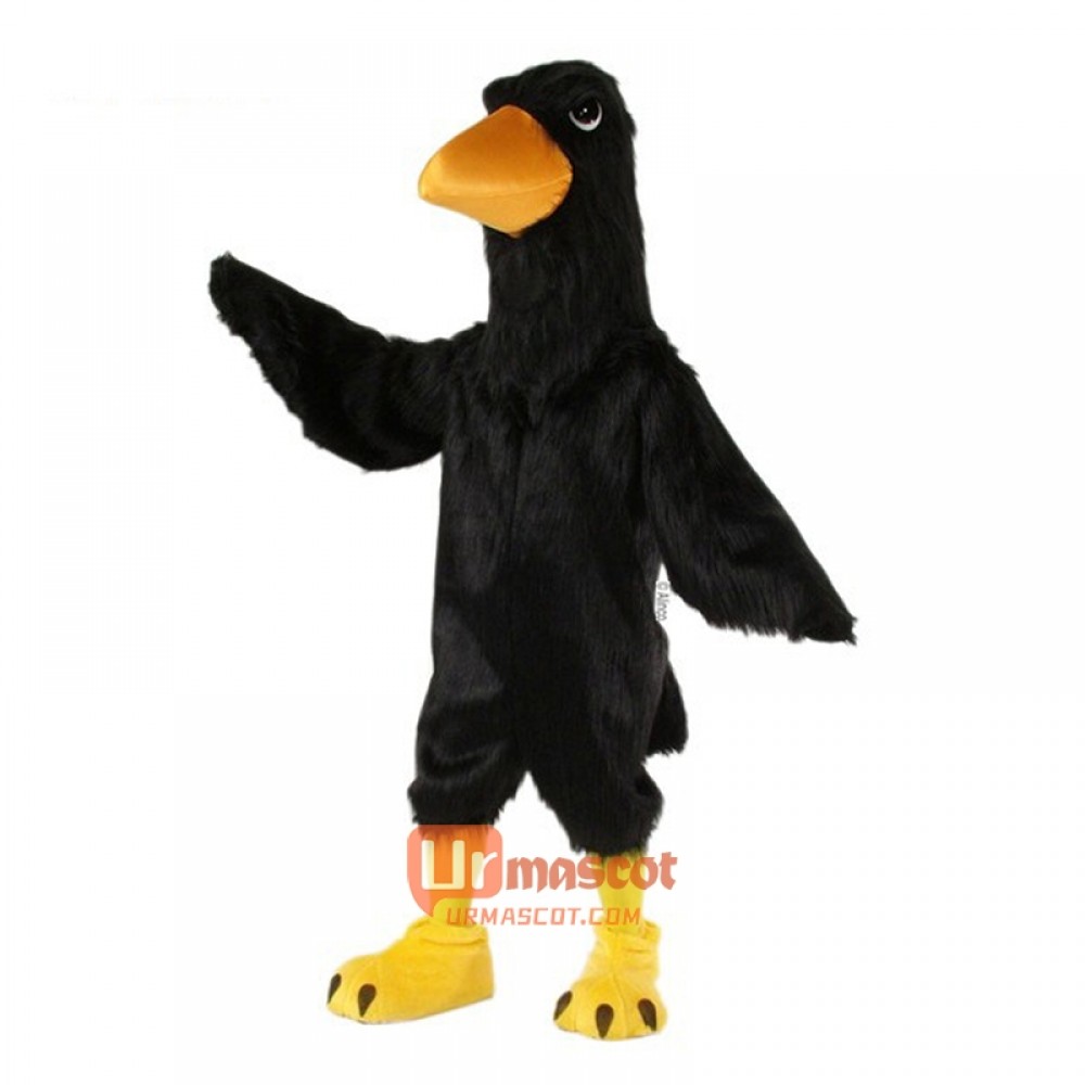 Raven Cartoon Costume Mascot