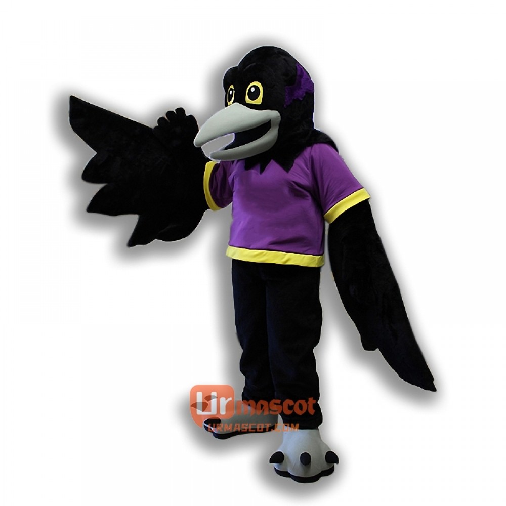 Raven Mascot Costume Cosplay Outfits