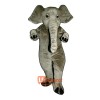 Realistic Elephant Cartoon Costume Mascot