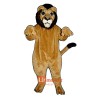Realistic Lion Cartoon Costume Mascot