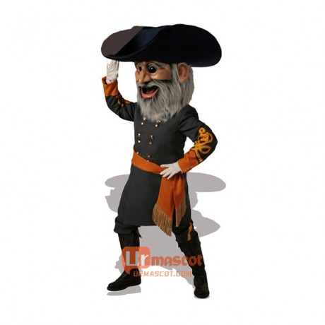 Rebel Leader Cartoon Costume Mascot