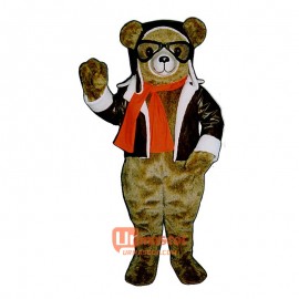 Red Bearon Custom Cartoon Mascot Costume
