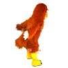Red Brown Eagle Cartoon Mascot Costume Plush with Mask