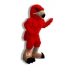 Red College Hawk Cartoon Mascot Costume Cosplay Outfits