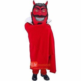 Red Devil Cartoon Mascot Costume