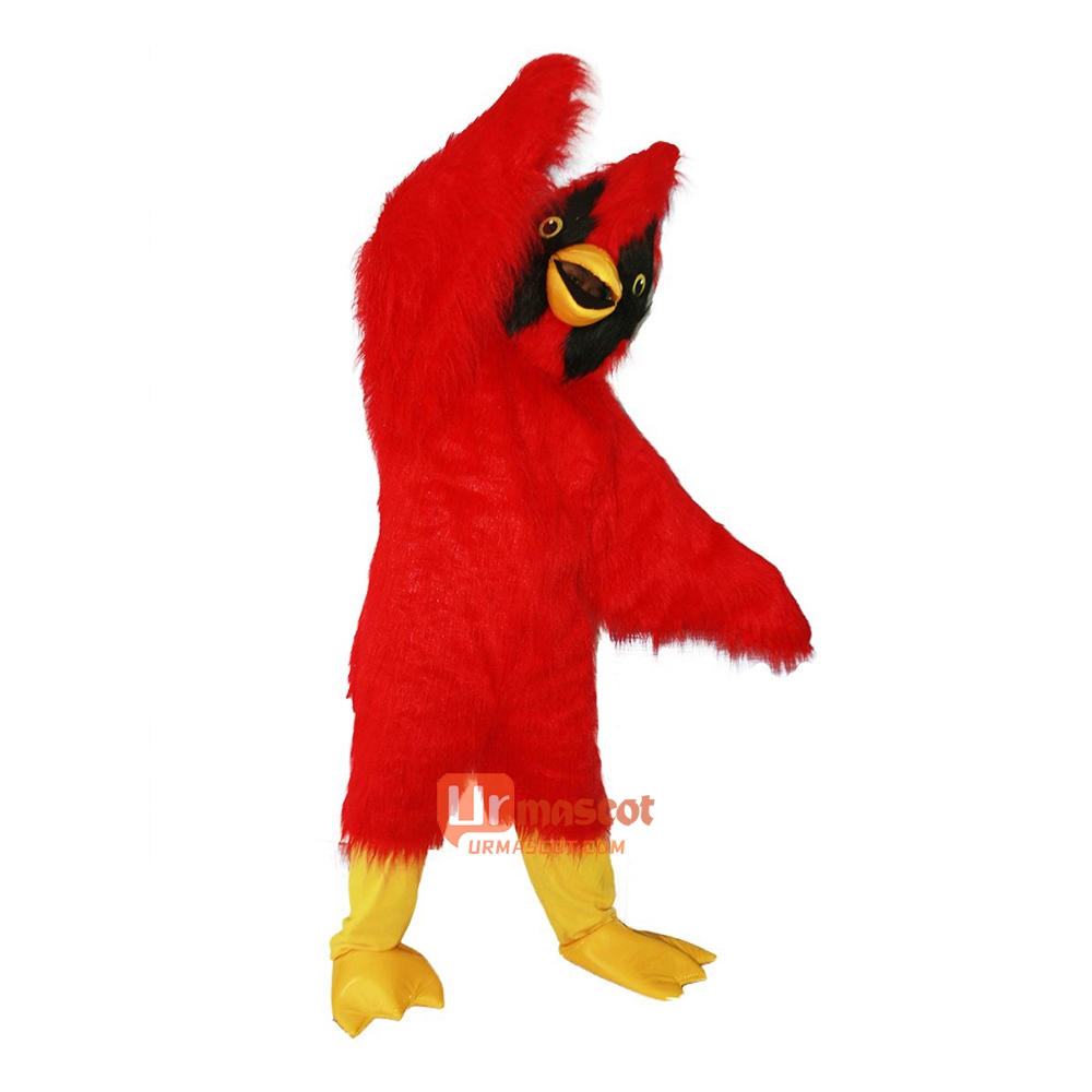 Red Eagle Bird Cartoon Mascot Costume Plush with Mask