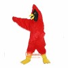 Red Eagle Bird Cartoon Mascot Costume Plush with Mask