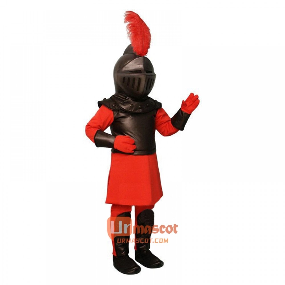 Red Knight Cartoon Costume Mascot